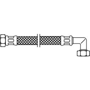 Neoperl Techline flexibele slang 3/8" x 3/8" | 350 mm 90 ° binnen x binnen 90 °