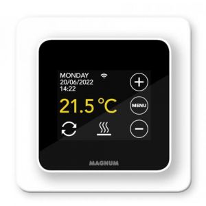 Magnum Remote thermostaat Wit Incl. vloersensor