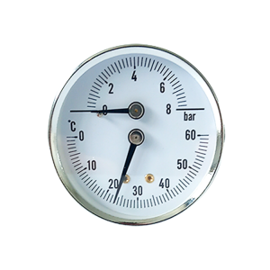 Thermometer manometer tbv Lovak Eco en DuoHeat kunststof