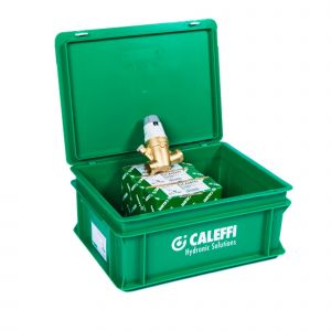 Caleffi gratis koffer + 3 reduceerventielen 3/4"
